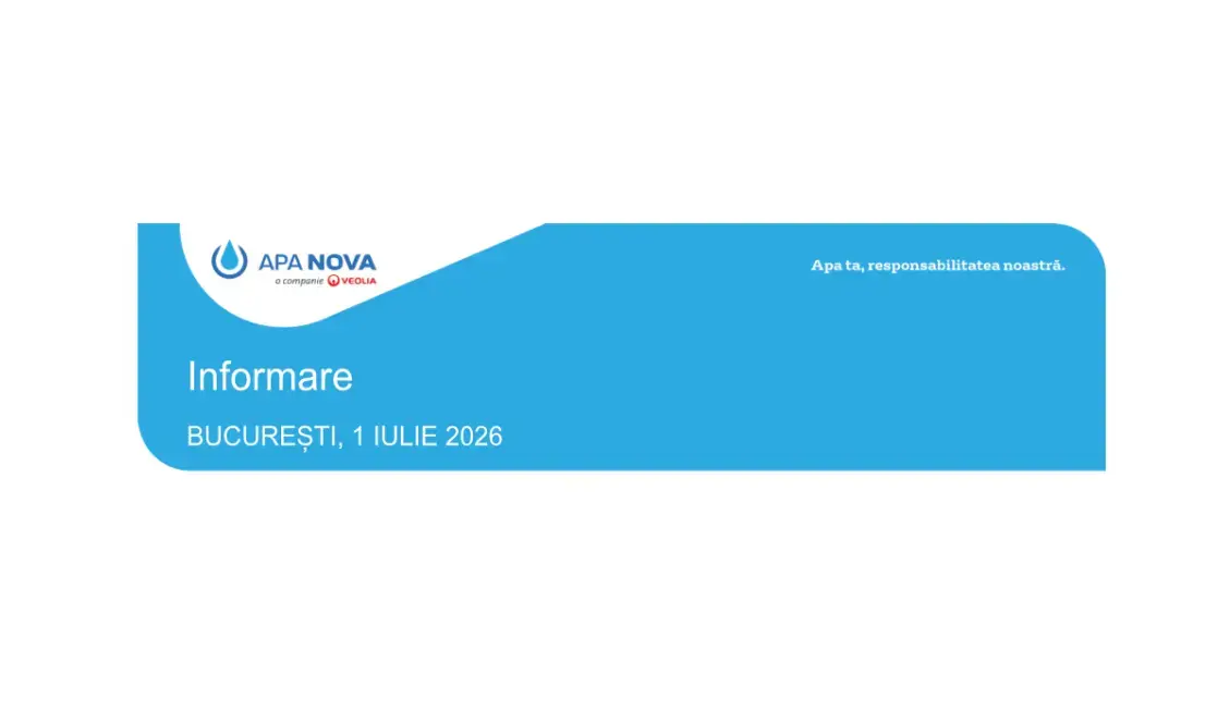 Apa Nova reacționează rapid în București după avertizările meteo severe