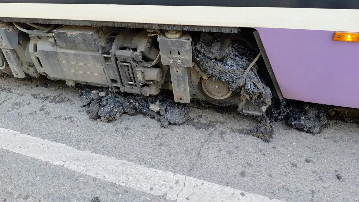 Canicula pune în dificultate tramvaiele din Timișoara