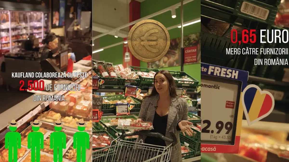 Câți bani din cumpărăturile de la Kaufland rămân în România?