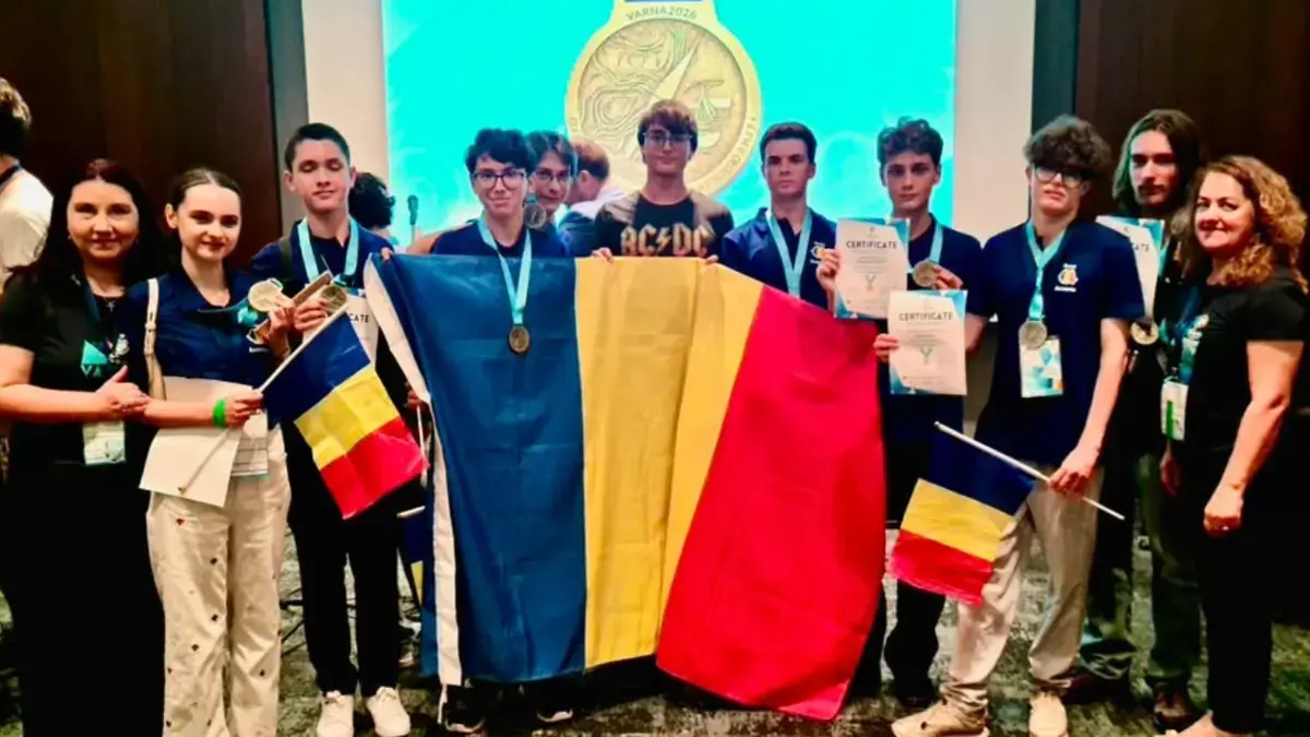 Elevii români triumfă la Olimpiada Europeană de Geografie cu medalii de aur și argint