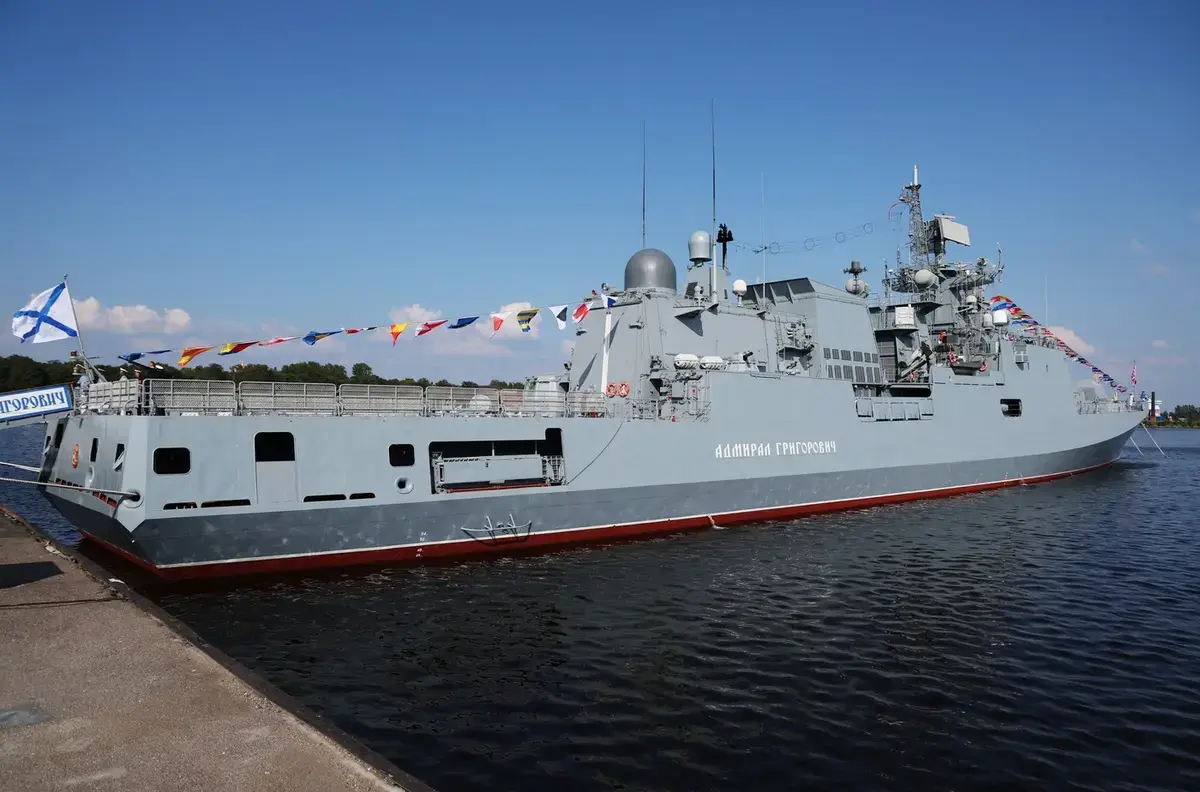 Fregata rusească Amiral Grigorovici a tras asupra unui iaht britanic în Canalul Mânecii