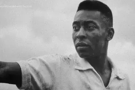 Google AI readuce la viață golul legendar al lui Pelé, nevăzut până acum