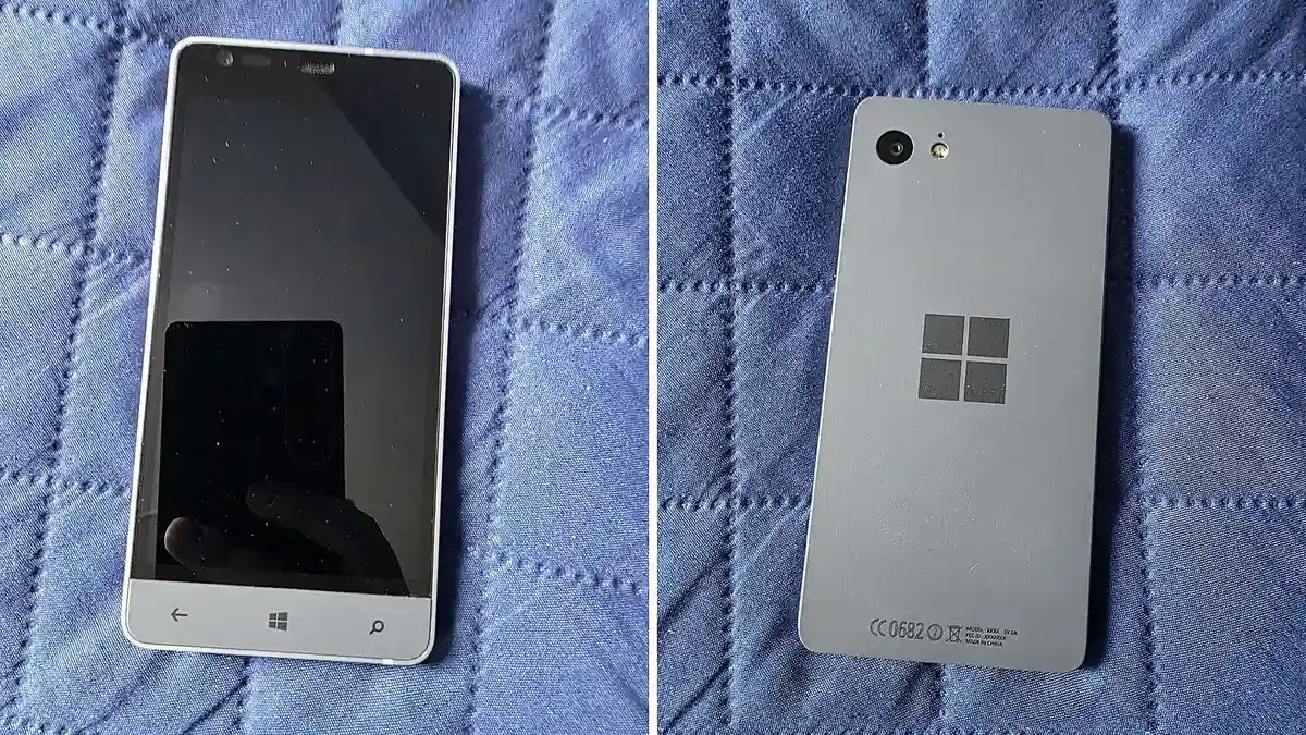 Imagini inedite: Telefonul Surface anulat de Microsoft, dezvăluit în premieră