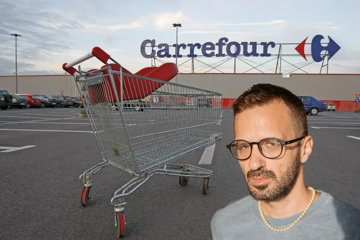 Incident la Carrefour Băneasa