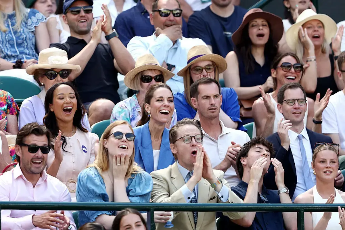 Intrarea lui Kate la Wimbledon fură spectacolul