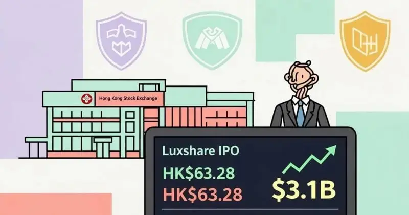 Luxshare asigură 3,1 miliarde de dolari în cea mai mare listare din Hong Kong în 2026