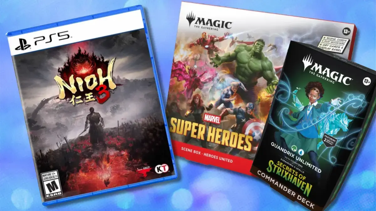 Oferte de nerefuzat: Magic: The Gathering, Nioh 3 și controlere mobile la prețuri speciale