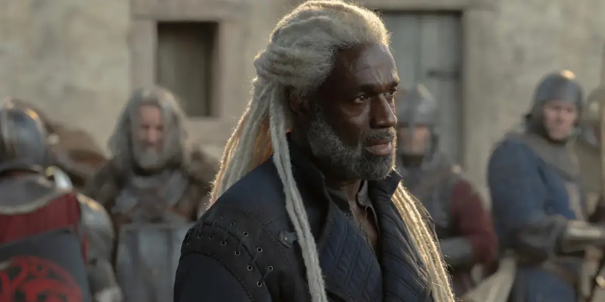 Steve Toussaint reacționează în cele mai proaste momente ale lui Rhaenyrei Targaryen în sezonul final al treilea