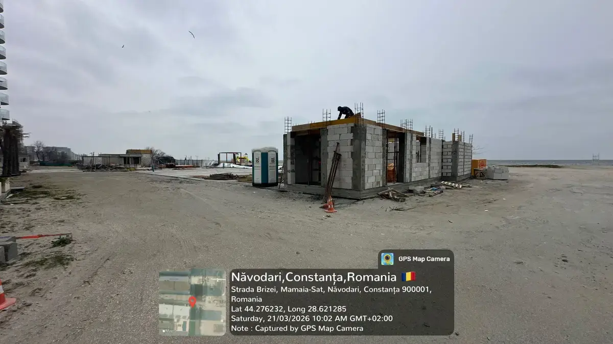 Țeava de pe plaja de la Năvodari deversa în mare