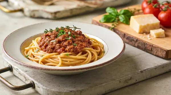 Rețeta autentică a pastei bolognese pentru spaghete