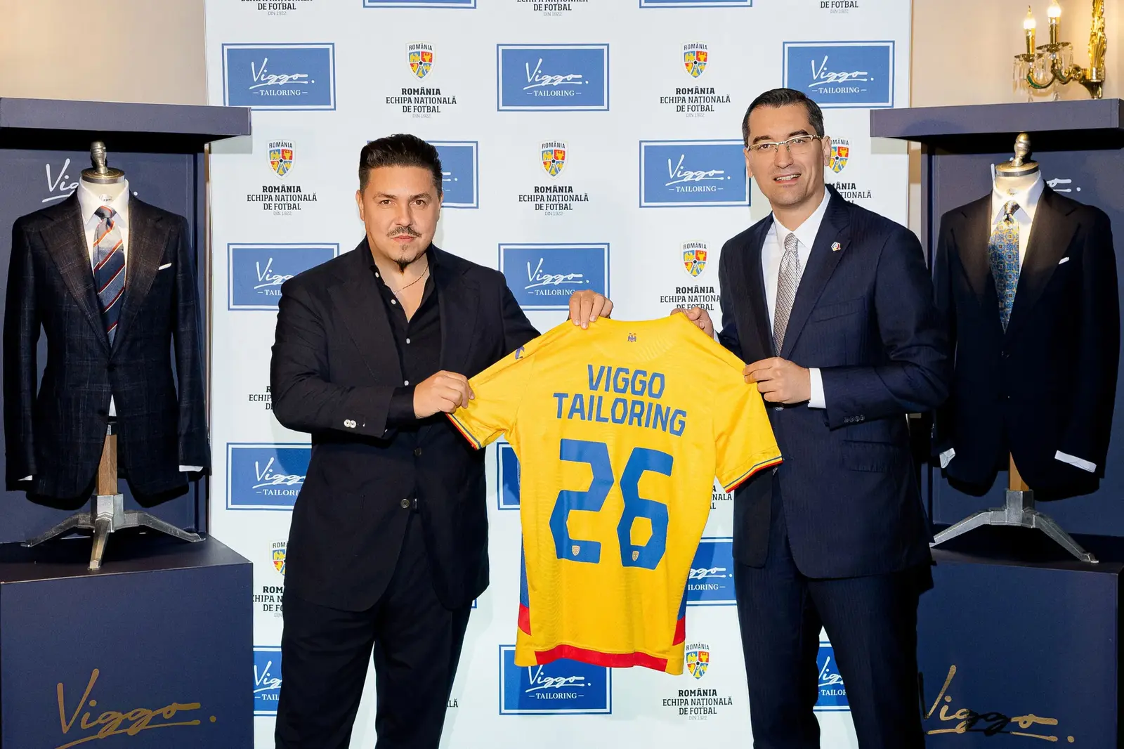 Viggo Tailoring revine la echipa națională de fotbal: parteneriat oficial de tailoring