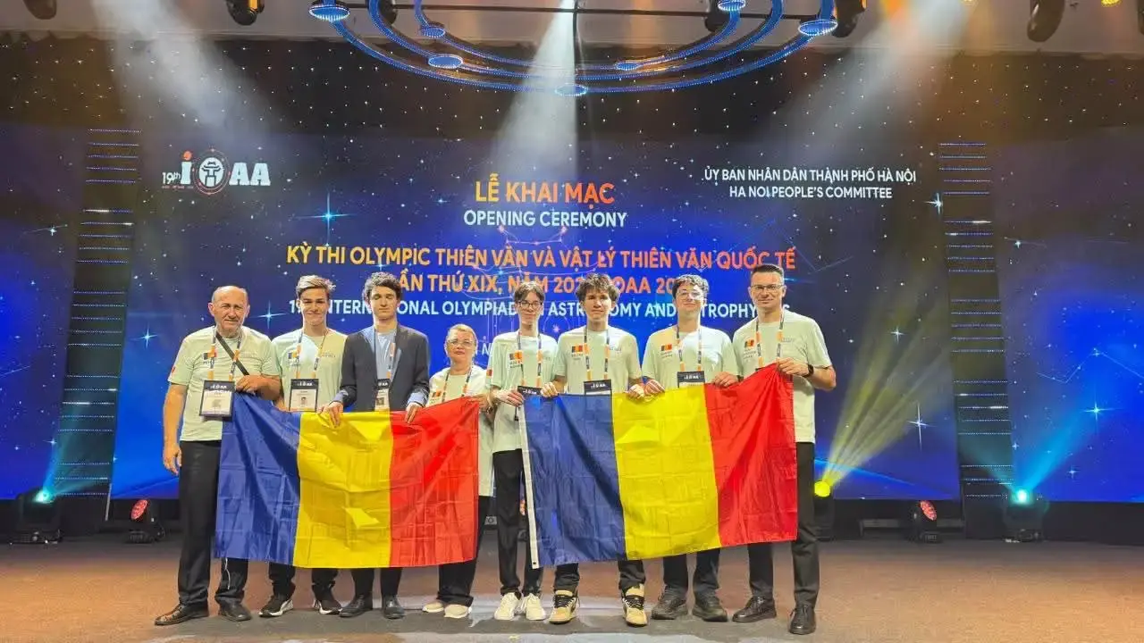 Elevii români strălucesc la Olimpiada Internațională de Astronomie și Astrofizică