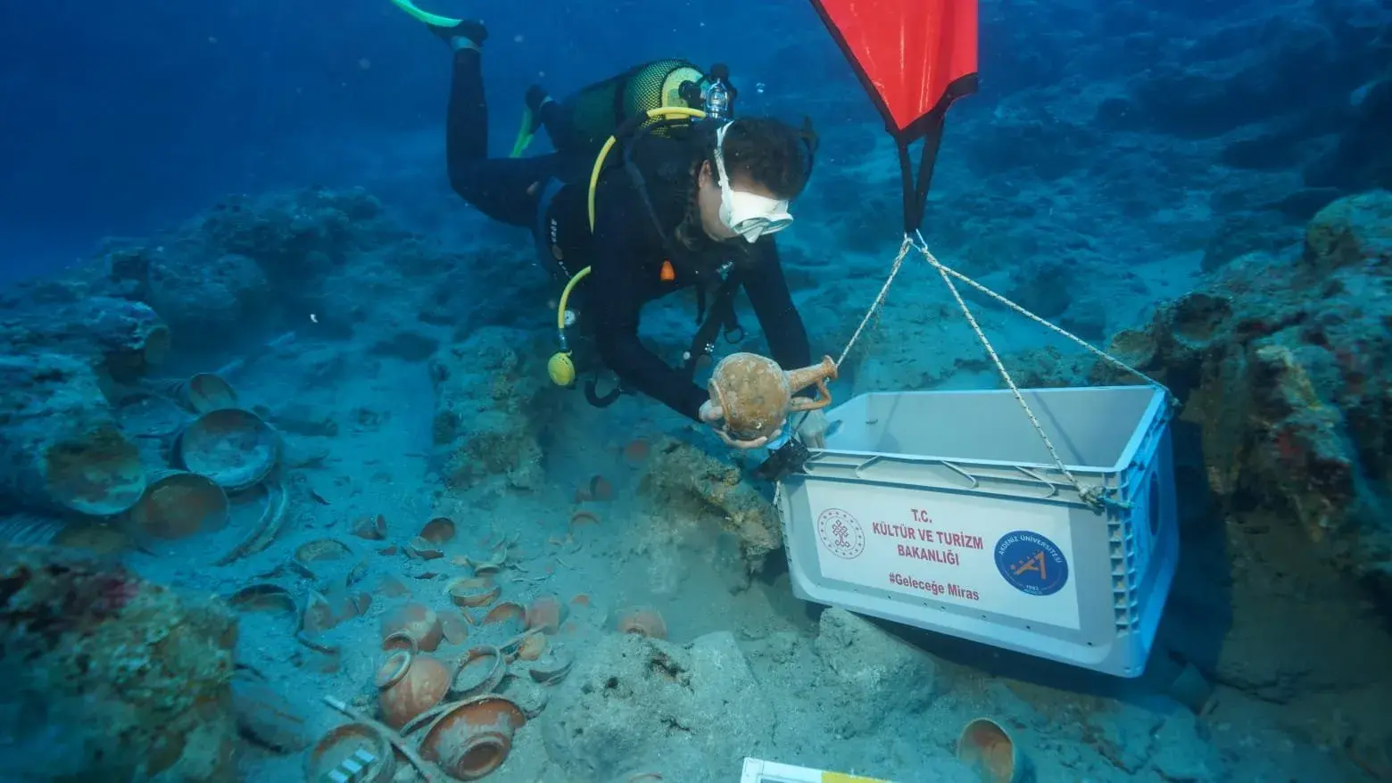 Epavă de 4.500 de ani descoperită lângă coastele Turciei