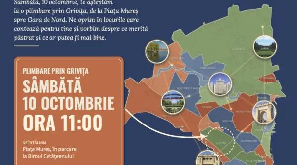 Grivița își amintește trecutul în proiectul „Memoria vie a cartierelor din Sectorul 1”