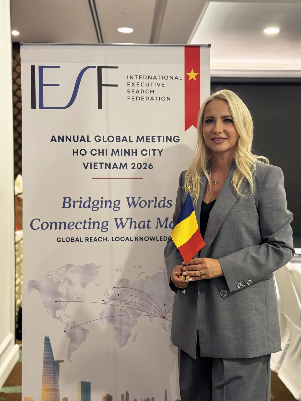O timișoreancă devine prima femeie din Europa de Est la conducerea Federației Internaționale de Recrutare